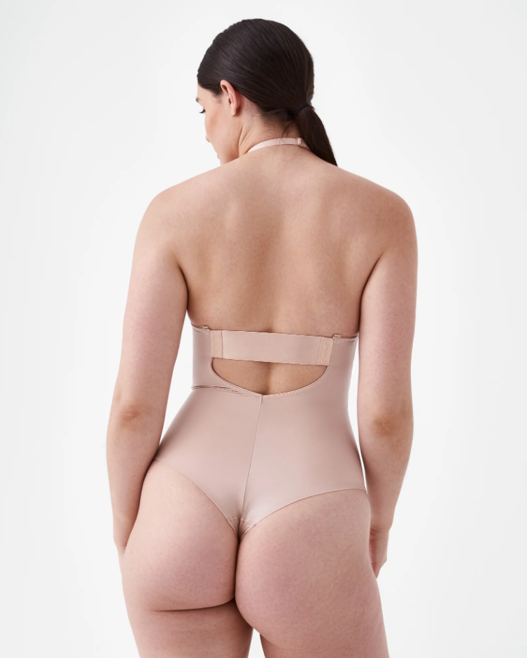 Body perizoma con profonda scollatura e schiena nuda