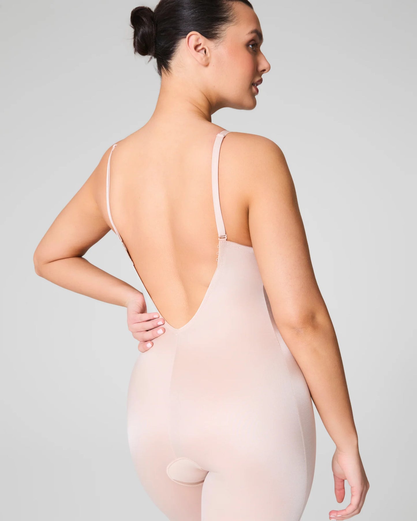 Body Modellante Donna con Scollo Profondo e Schiena Scoperta – Spalline Convertibili