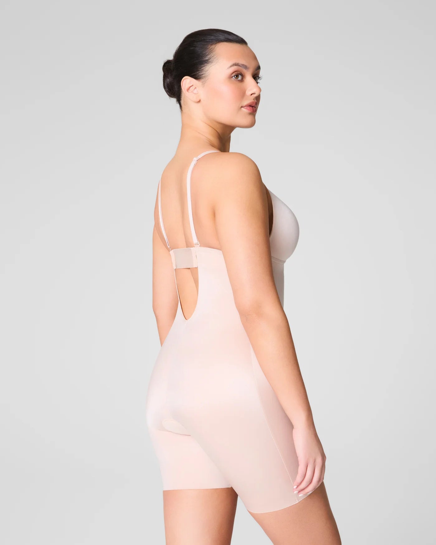Body Modellante Donna con Scollo Profondo e Schiena Scoperta – Spalline Convertibili