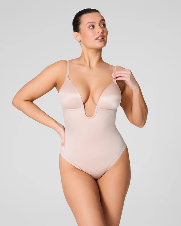Body perizoma modellante beige vista frontale
