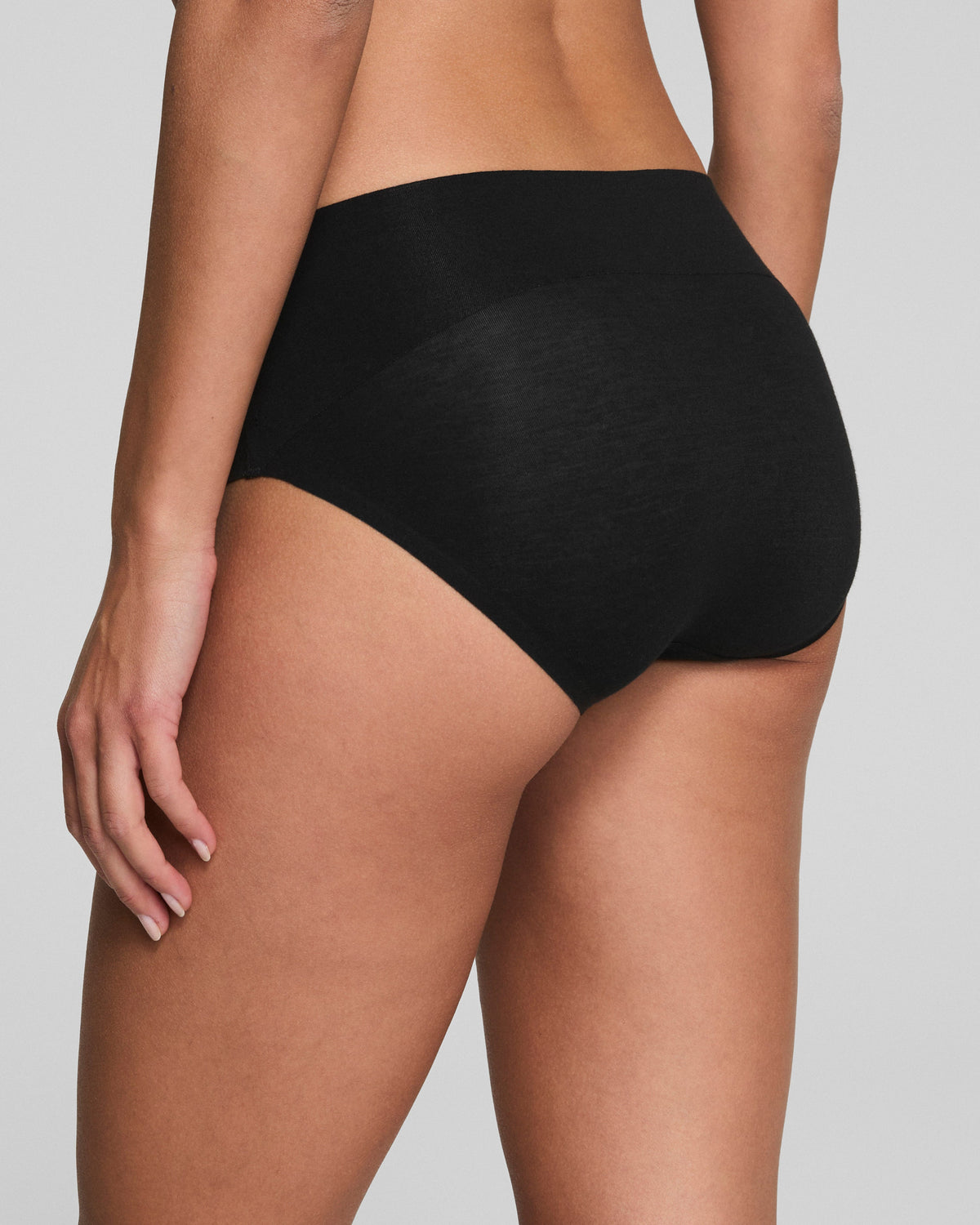 Slip modellante in cotone vista posteriore