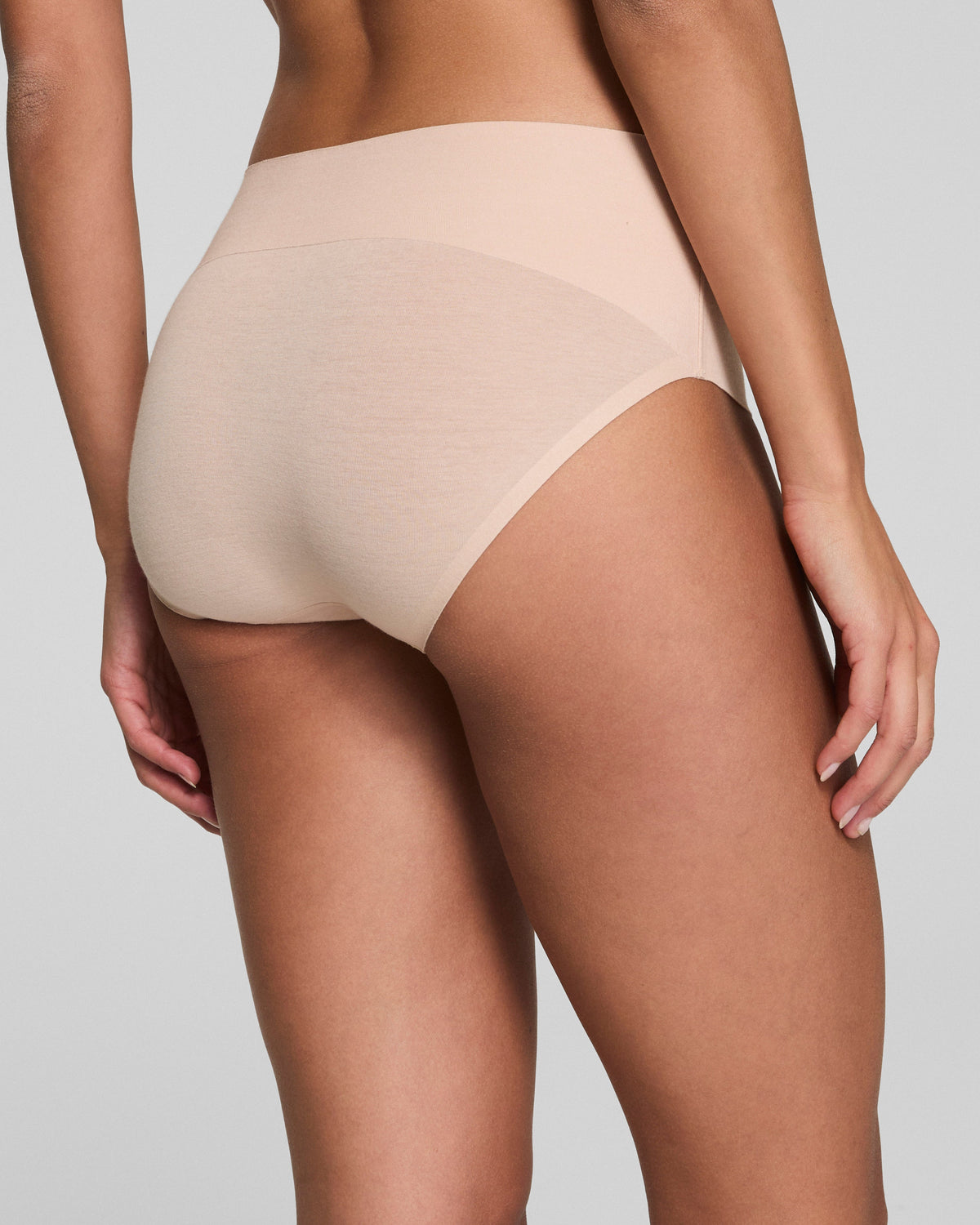 Slip modellante in cotone Supima® beige